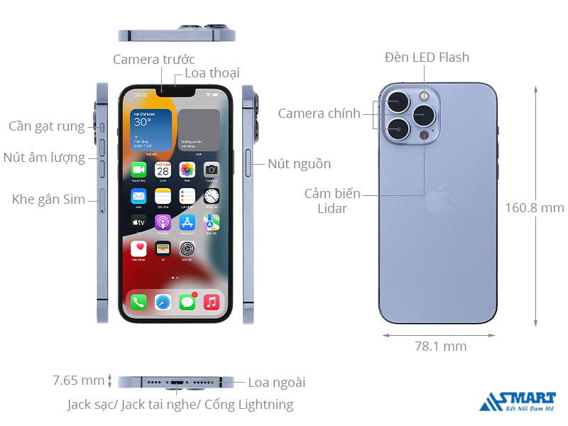 Chip xử lý Apple A15 Bionic vượt trội, giải trí đỉnh cao