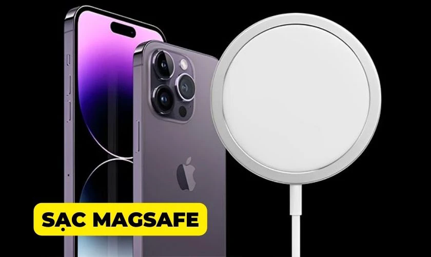 iPhone 14 Pro 512GB (99%) sạc nhanh với sạc không dây Magsafe