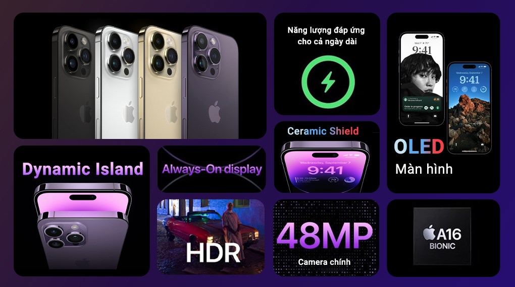 Giá bán và nơi mua uy tín iPhone 14 Pro Max 512GB (Likenew)