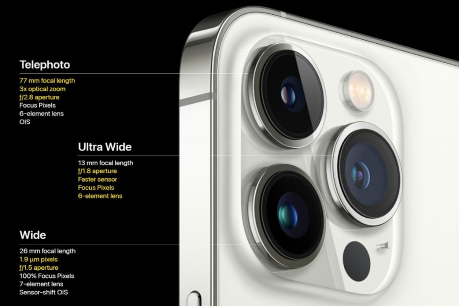 Camera zoom 5x ấn tượng