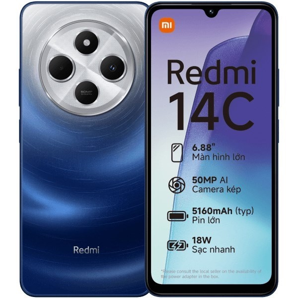 Xiaomi Redmi 14C 6GB/128GB Chính Hãng