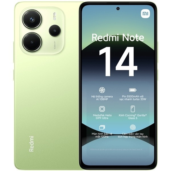 Xiaomi Redmi Note 14 6/128GB Chính Hãng