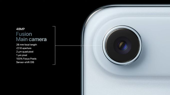 Camera — 48MP Fusion, chụp thiếu sáng ấn tượng