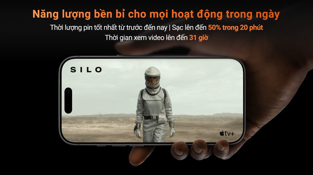 Pin và sạc — thời lượng dài, sạc nhanh cải tiến