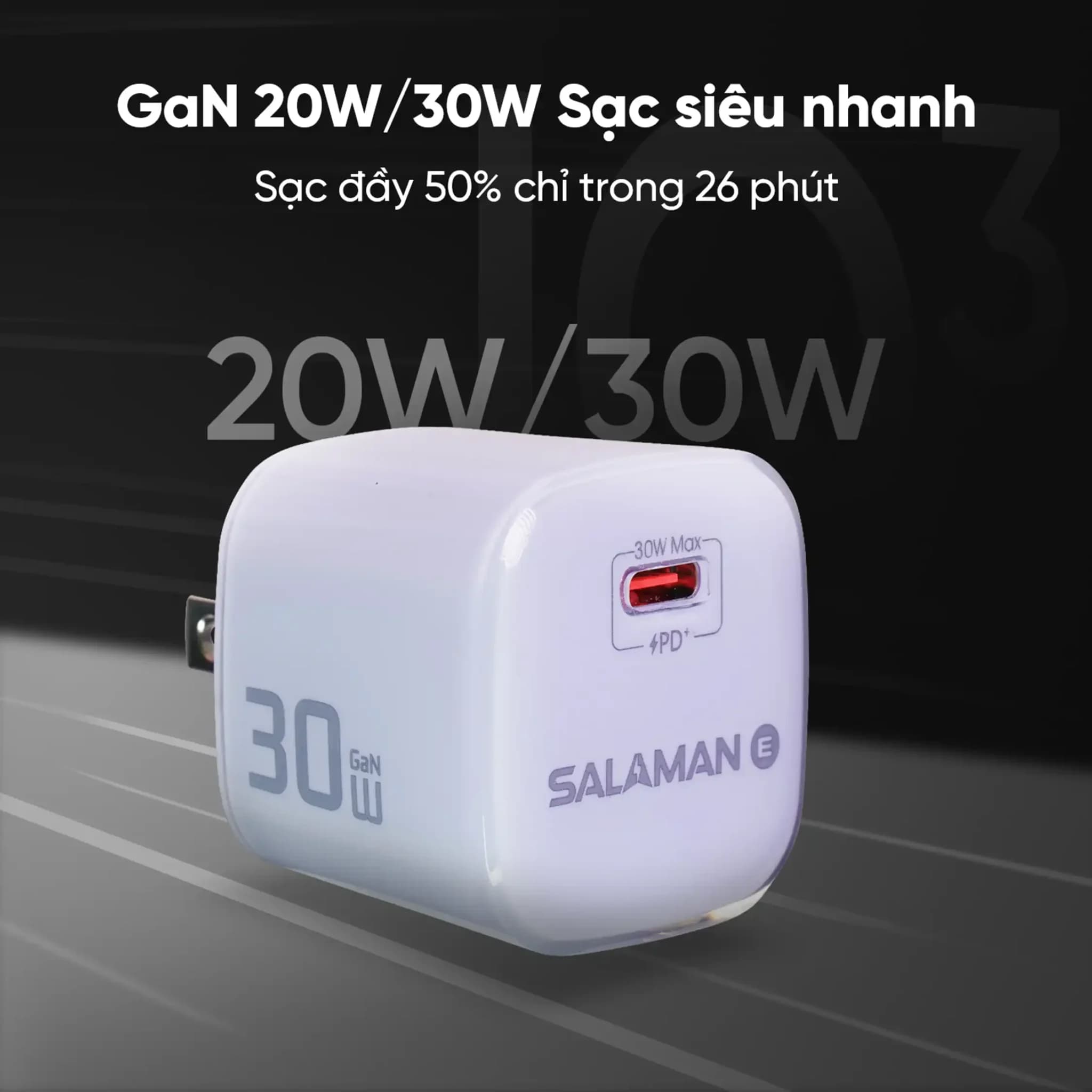 Tốc độ sạc nhanh