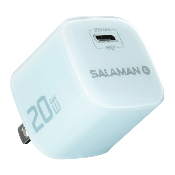 Củ Sạc Nhanh Salaman 20W SX GaN C2001 Đạt chuẩn PD/QC/PPS