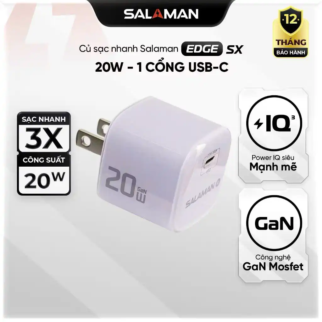 Công suất 20W mạnh mẽ
