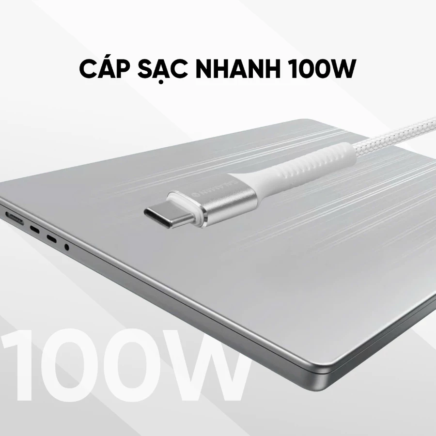Tốc độ sạc nhanh 100W