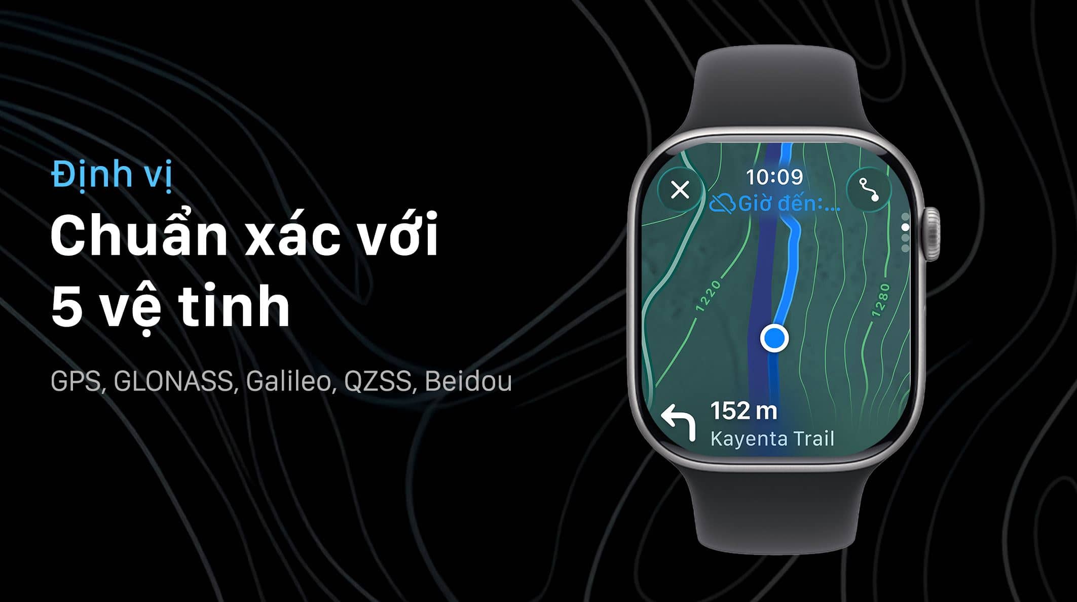 GPS chính xác đồng hành cùng bạn