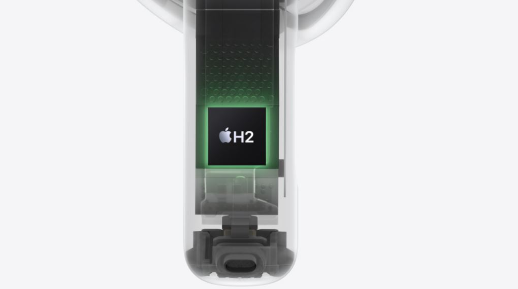 Chip Apple H2 tái tạo âm thanh mạnh mẽ
