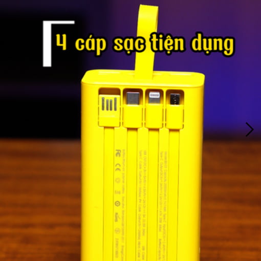 Hỗ trợ sạc nhanh - đa dạng