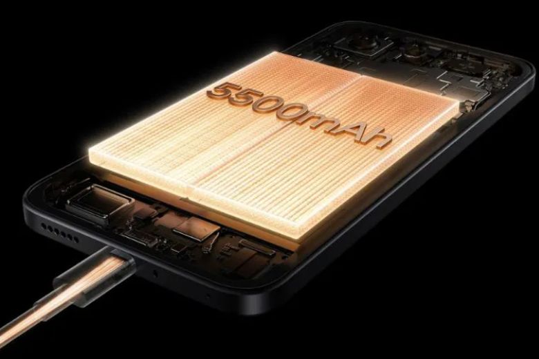 Pin dung lượng lớn cùng công nghệ sạc siêu nhanh