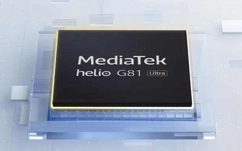Hiệu năng mượt với chip Helio G81 Ultra