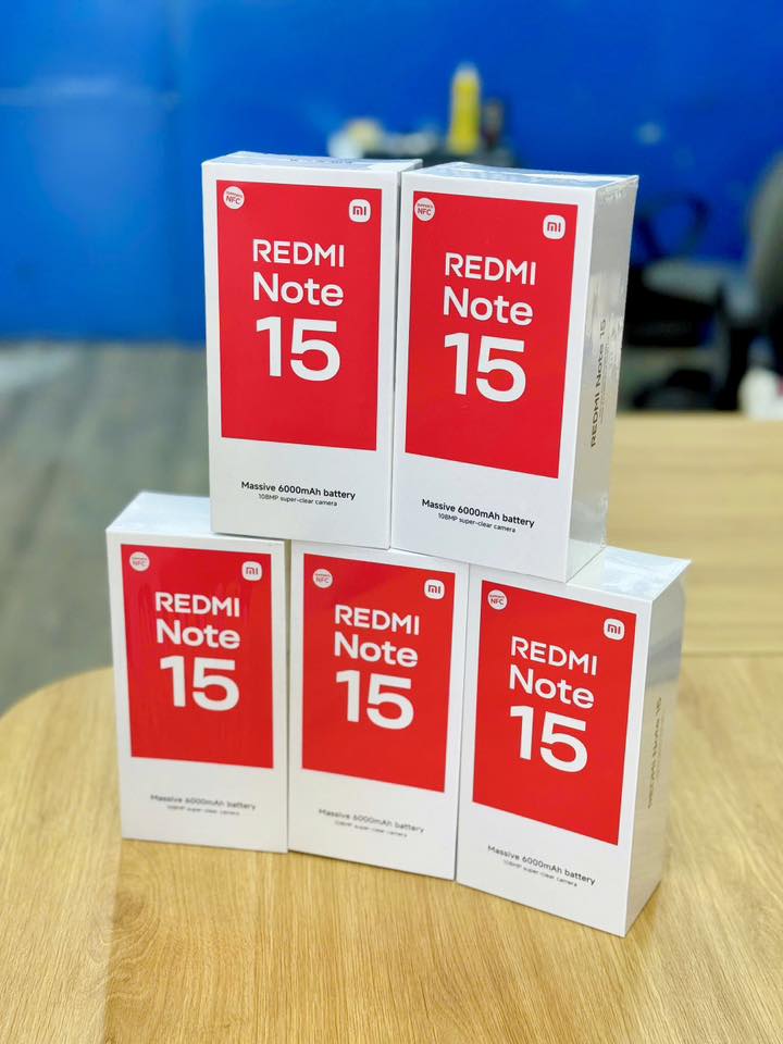 Xiaomi Redmi Note 15 8GB/256GB Chính Hãng